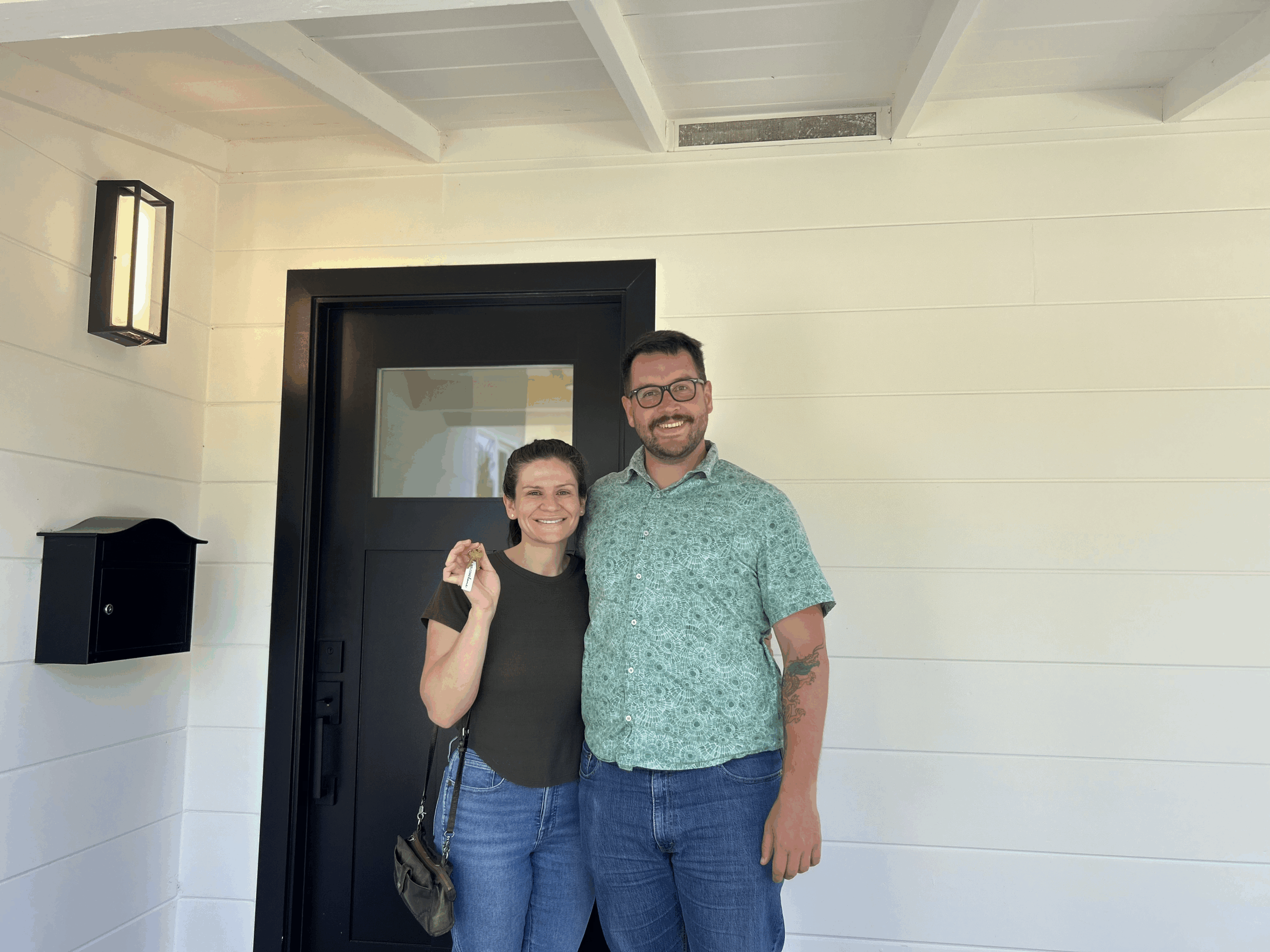 Liana & Lucien at home